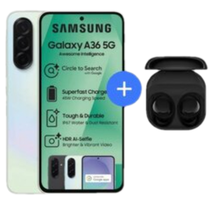 Samsung Galaxy A36 5G + Free Galaxy Buds Core
