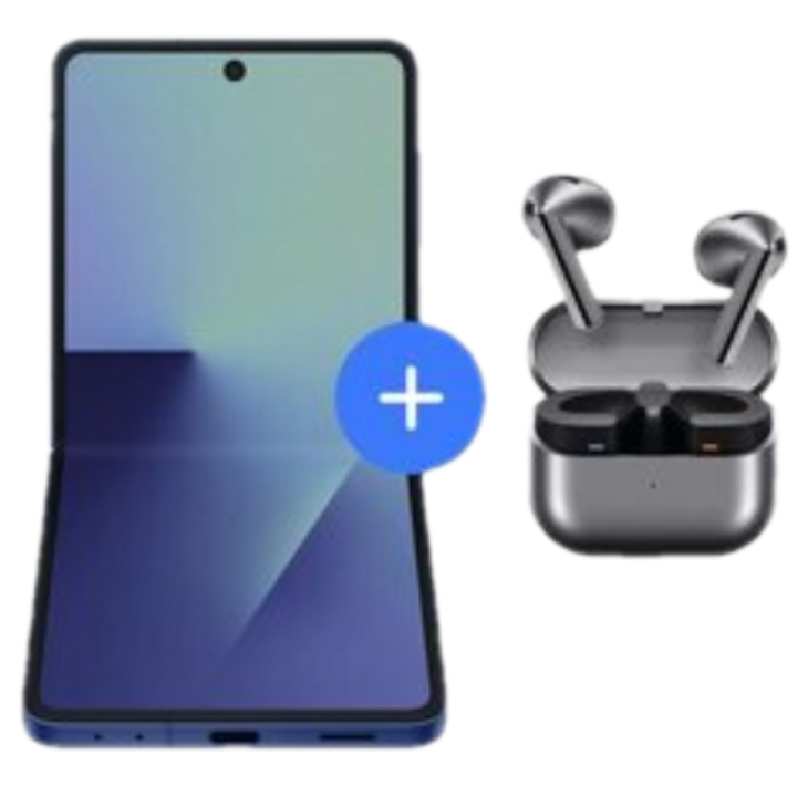 Samsung Galaxy Z Flip 7 + Free Galaxy Buds 3 Pro