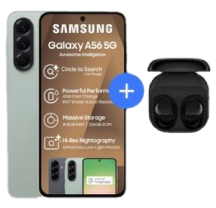 Samsung Galaxy A56 5G + Free Galaxy Buds Core